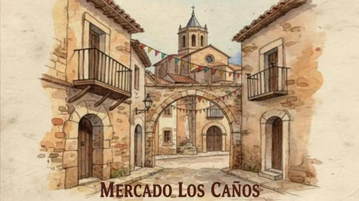 Ilustración del evento Mercado de los Caños de Cehegín.