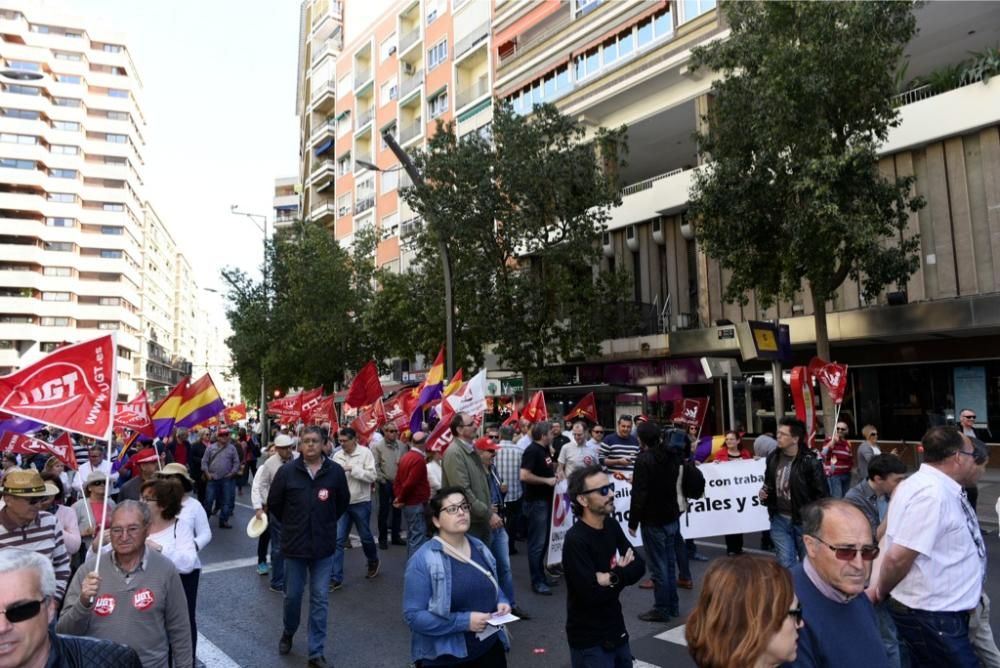 Manifestación del 1 de Mayo en Murcia