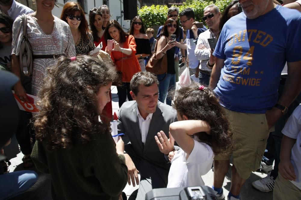 Acto electoral de Albert Rivera en Avilés