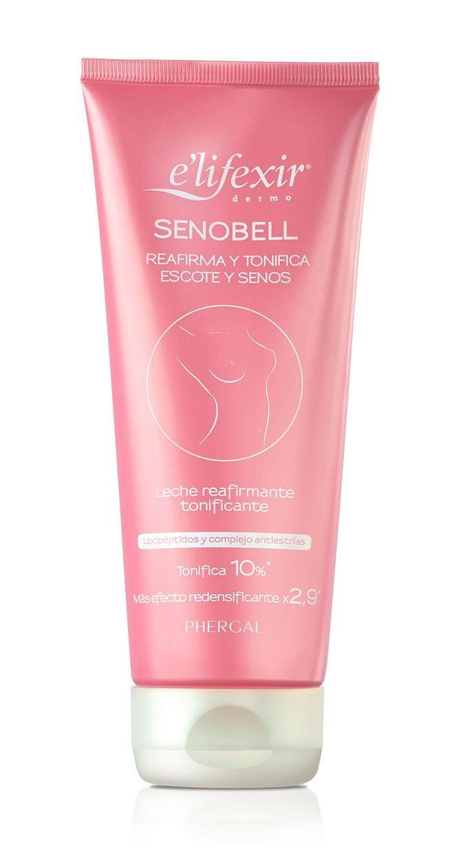 e’lifexir Dermo Senobell leche nutritiva que ayuda a reafirmar el escote y pecho. (Precio: 12,49 euros)