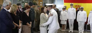 Luis Rodríguez Garat asume la Comandancia Naval con su jura "al Rey y la Constitución"