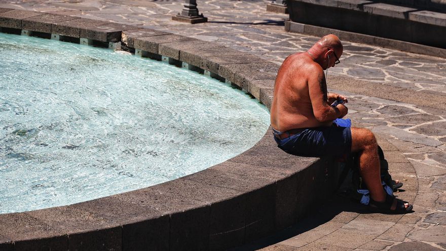 El calor sahariano invade Canarias con máximas que rozan los 40 grados