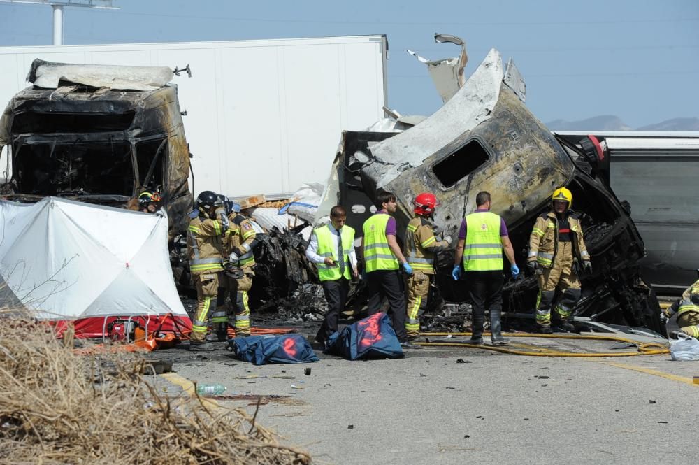 Las imágenes del accidente