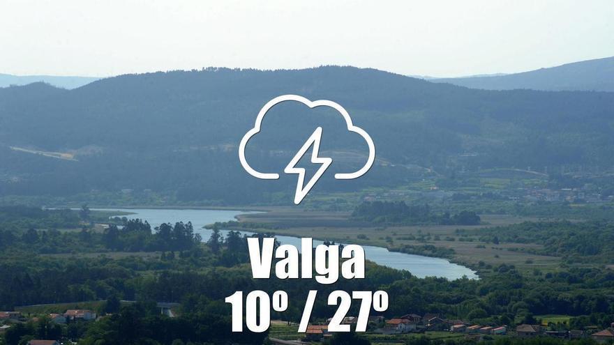 El tiempo en Valga: previsión meteorológica para hoy, domingo 26 de abril