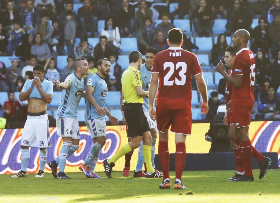 El Celta - Sevilla, en fotos