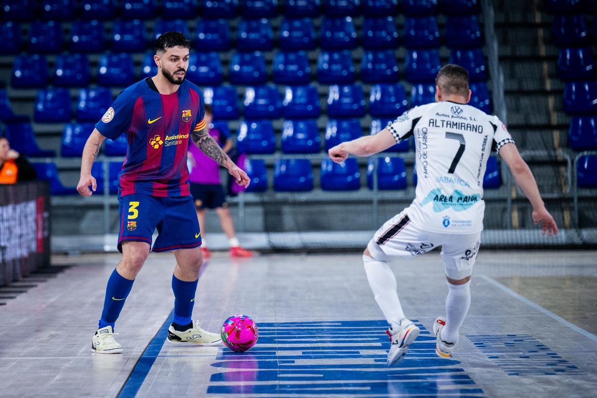 Matheus, en una acción de partido