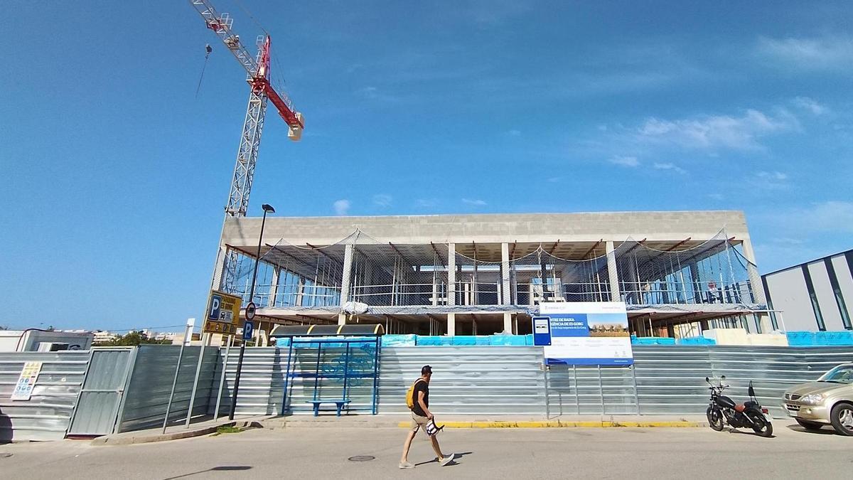 El centro de baja exigencia de es Gorg, en obras.
