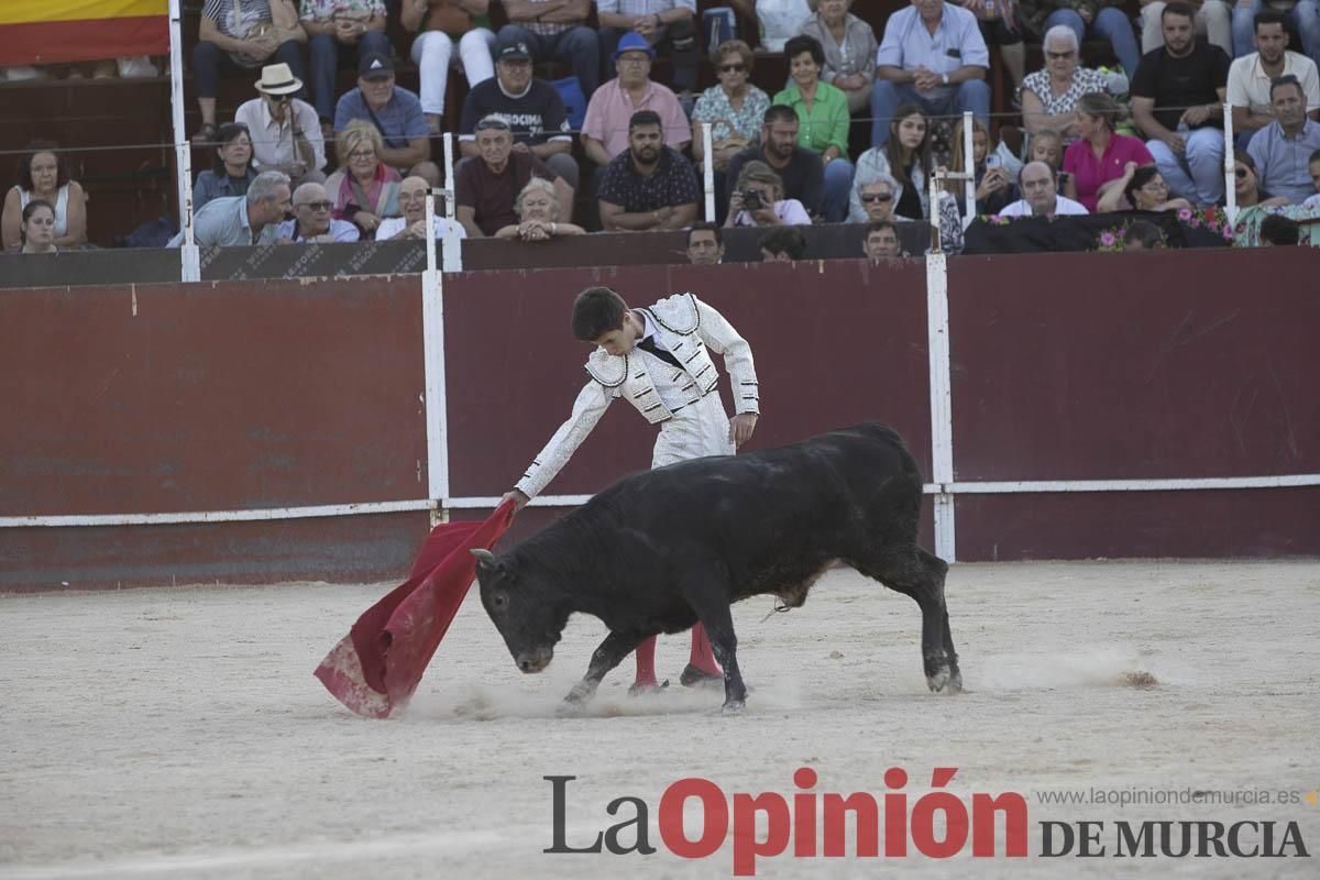 Novillada mixta en Mula (José Antonio Navarro Orenes, Álvaro Pastor, Toni Marín)