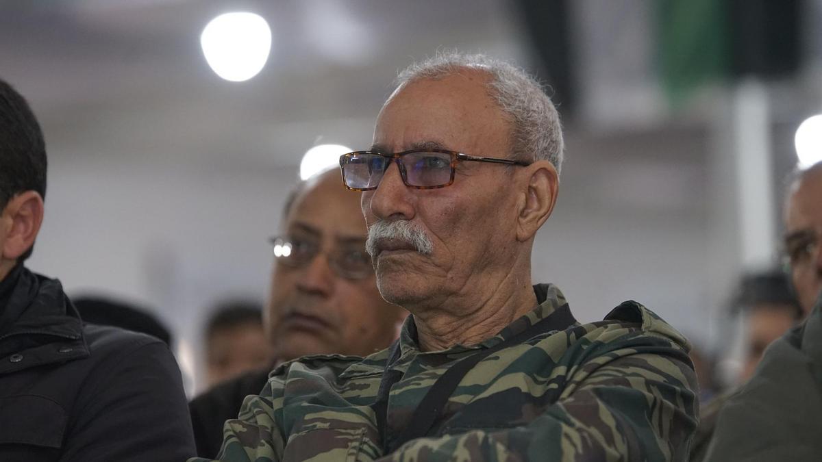 El líder del Frente Polisario, Brahim Gali.