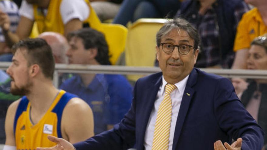 Luis Casimiro, en su etapa en el Herbalife Gran Canaria