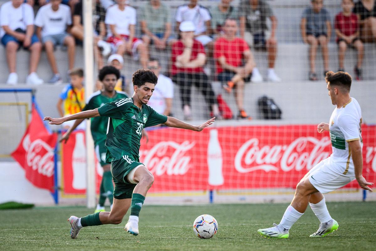 La selección de Arabia Saudí vendió cara su derrota.