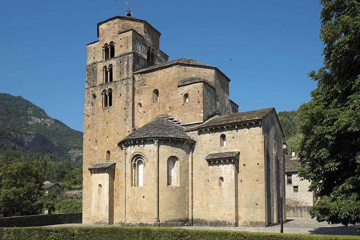 Monasterio de Santa Cruz de la Serós, que llegó a administrar Doña Sancha.