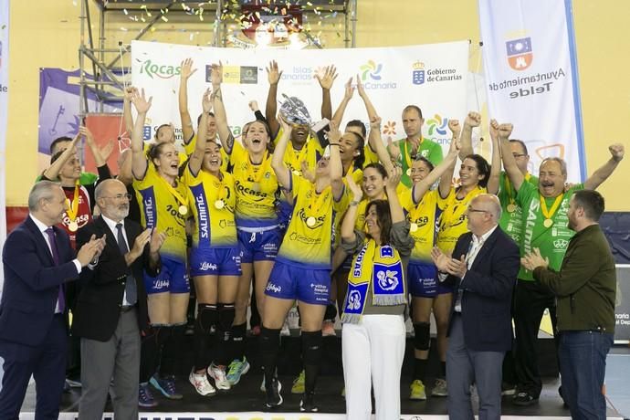 12.05.19. Telde, Gran Canaria. Balonmano femenino temporada 2018-19. Rocasa Gran Canaria-Pogon Szczcin. Final EHF Challenge Cup. Pabellón Rita Hernández . Foto Quique Curbelo  | 12/05/2019 | Fotógrafo: Quique Curbelo