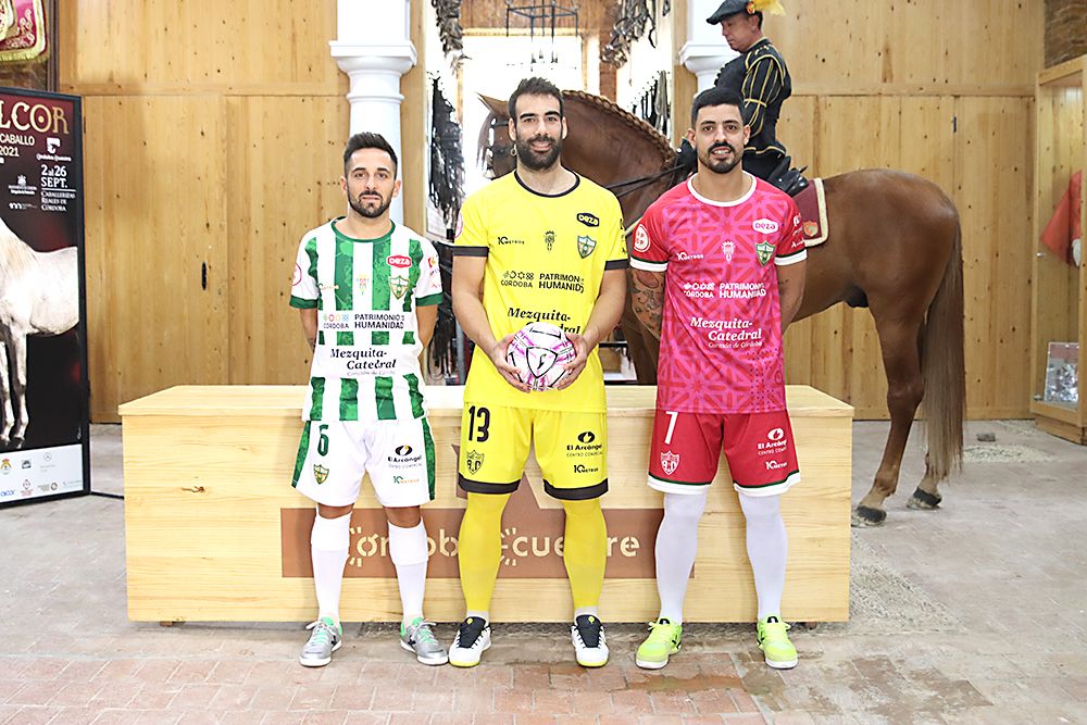 Así son las nuevas equipaciones del Córdoba Futsal