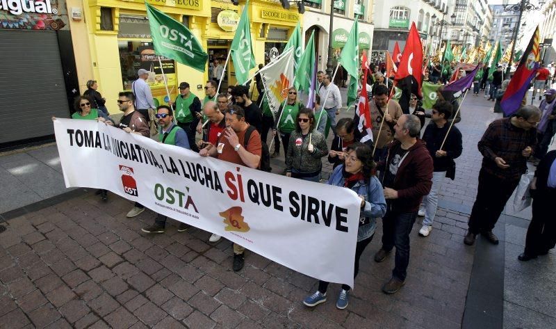 Zaragoza celebra el Día Internacional de los Trabajadores