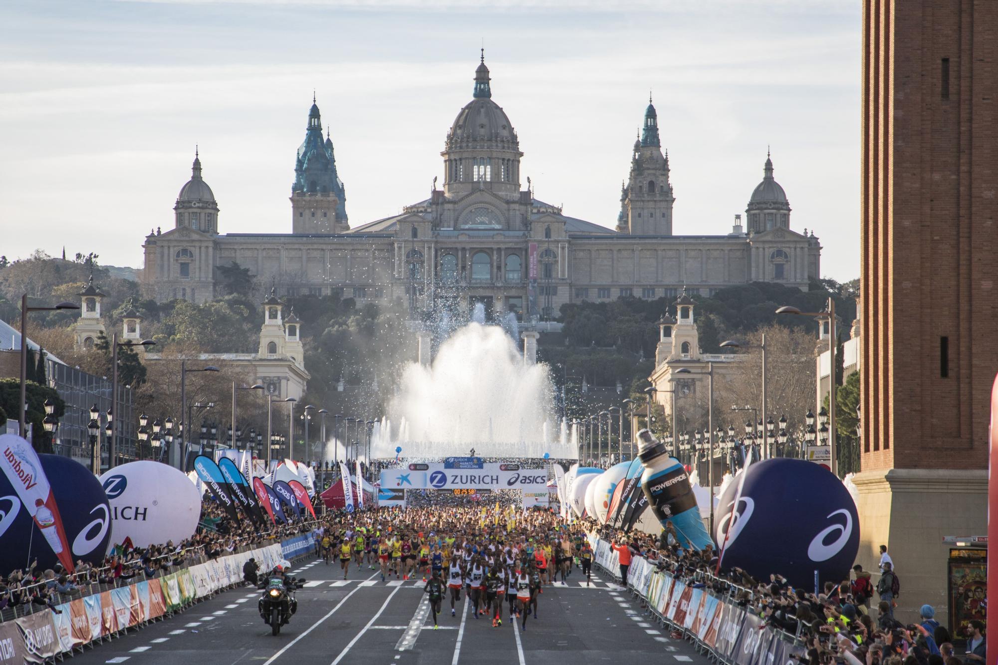 La Zurich Marató Barcelona, solidaria con Ucrania