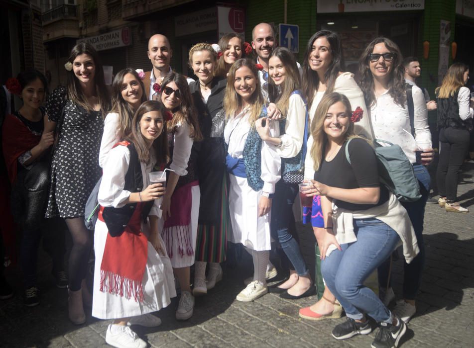 Ambiente en las tascas en el Bando de la Huerta