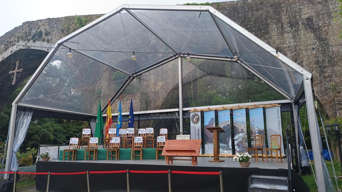 Escenario donde se desarrollará la puja
