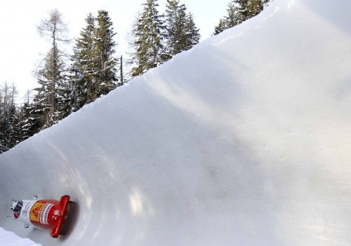Campeonato del mundo de bobsleigh en Suiza