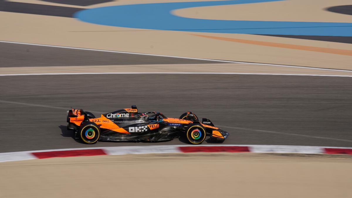 Oscar Piastri, el más rápido del viernes en Bahrein