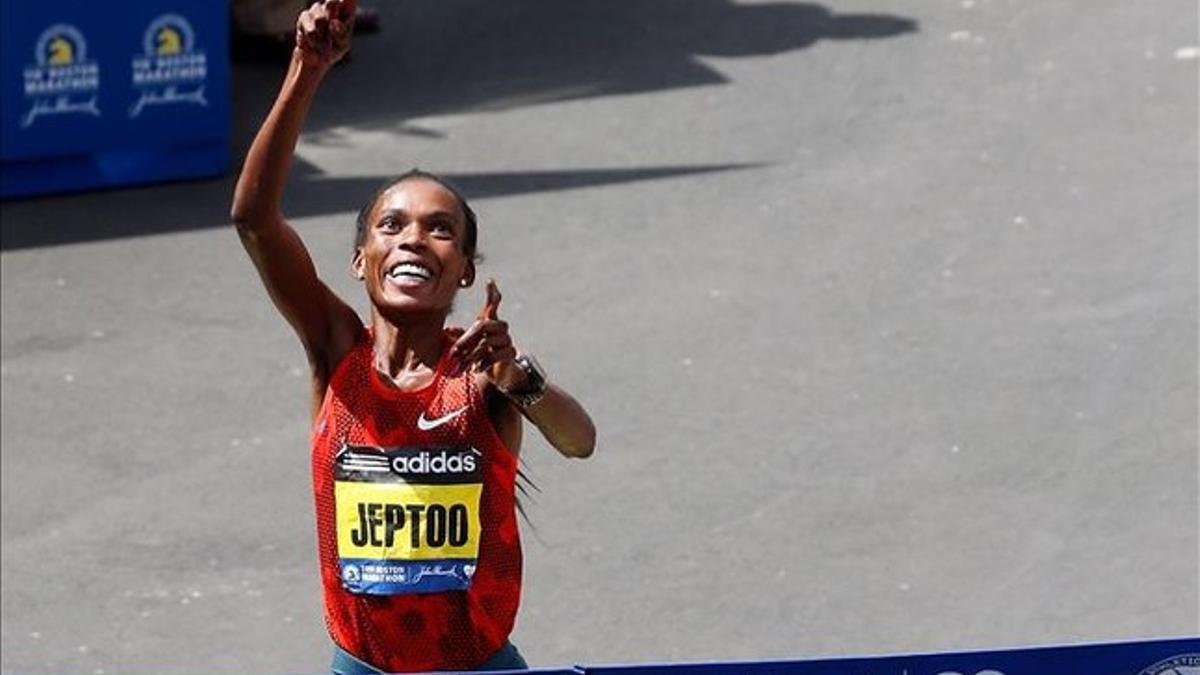 Rita Jeptoo ha sido suspendida dos años por dar positivo por EPO