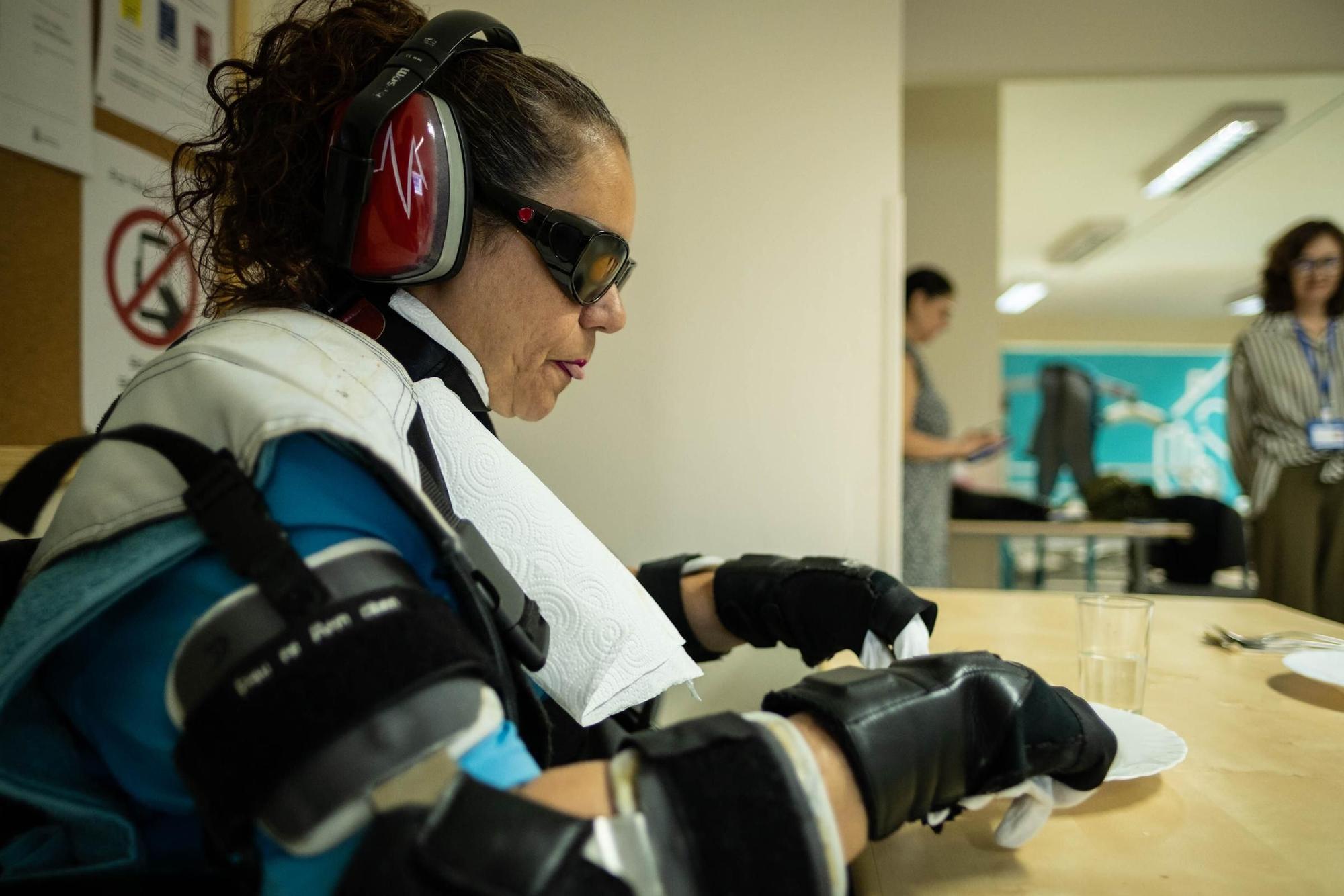 Traje Max, el traje que simula el envejecimiento