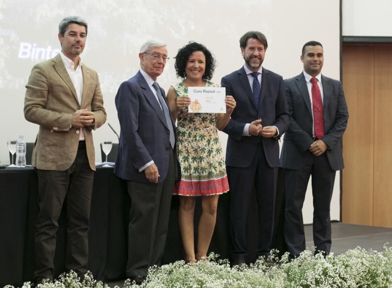 Entrega de los Soles de la Guía Repsol en el Teide