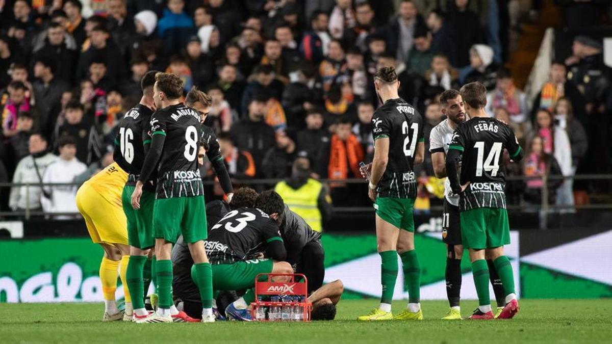 Las mejores imágenes del partido entre el Valencia CF y el Elche CF