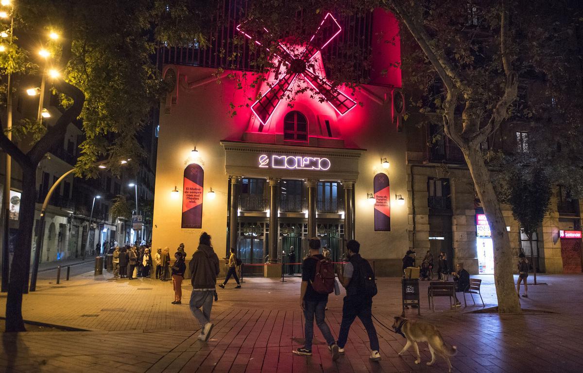 La fachada de El Molino, el 1 de noviembre de 2024.
