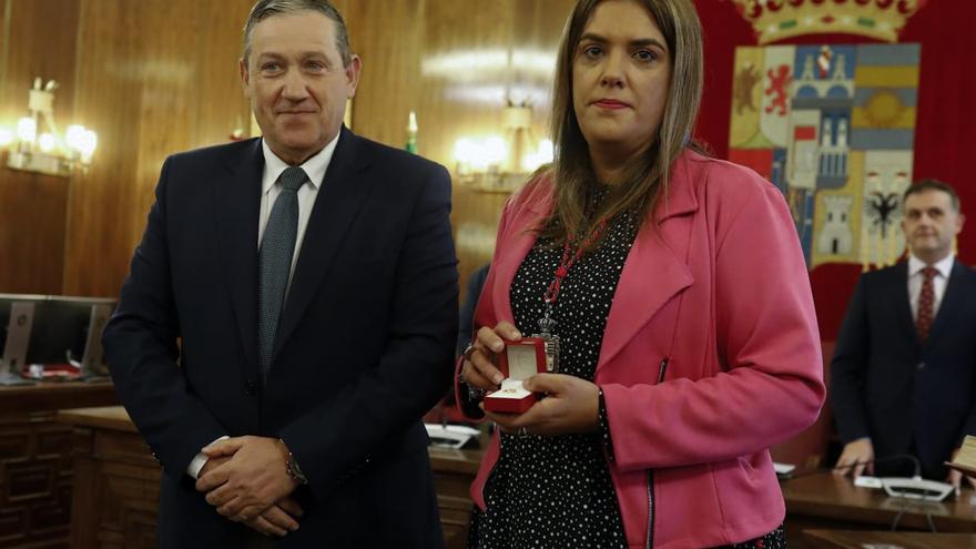 Sandra Veleda es la nueva portavoz del PSOE en la Diputación de Zamora