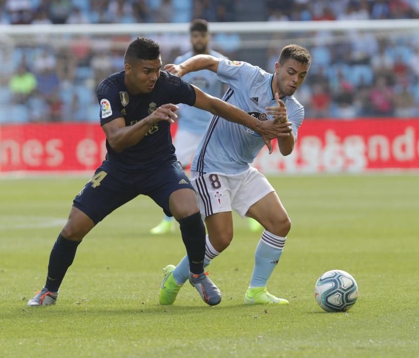 Las fotos de las mejores acciones del partido que terminó con derrota para los vigueses en Balaídos (1-3).