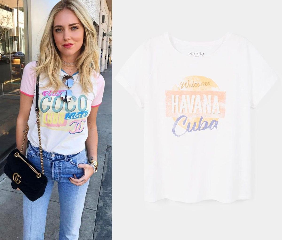 La camiseta &quot;Coco Cuba&quot; de Chanel