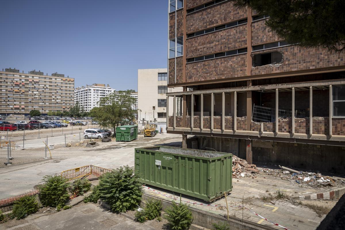 Así avanzan las obras del Portillo en Zaragoza