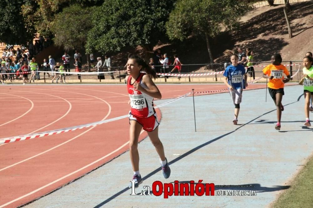 Final Cross Escolar de Lorca. Alevín femenino