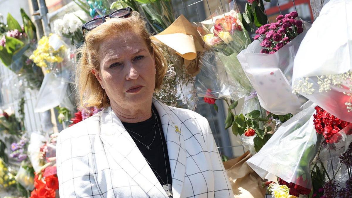 Tzipi Livni davant la sinagoga de Melbourne, on va tenir lloc un atemptat el 2024. | AMB CHORONIS / REUTERS