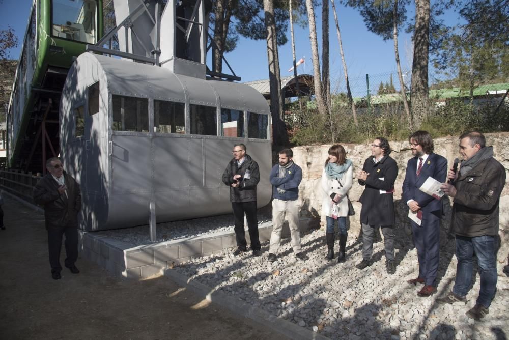 Recuperació de la cabina de l'aeri de Sant Jeroni