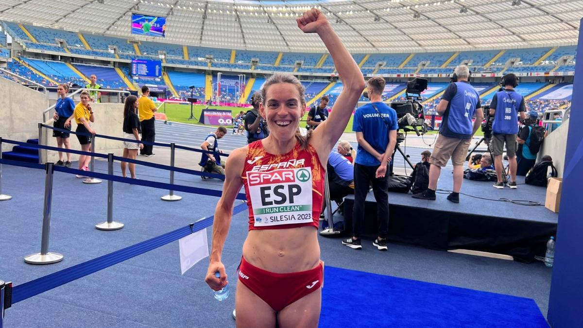 Esther Guerrero logró una gran victoria en el 'milqui'