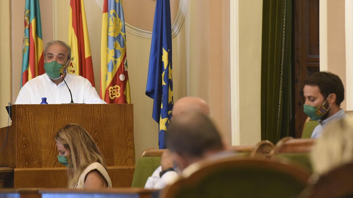 Luciano Ferrer, portavoz de Vox en el Ayuntamiento de Castelló.