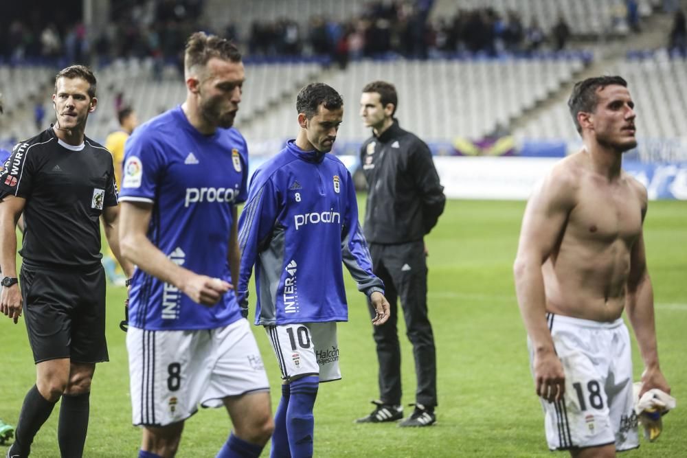 El partido entre el Real Oviedo y el Alcorcón, en imágenes