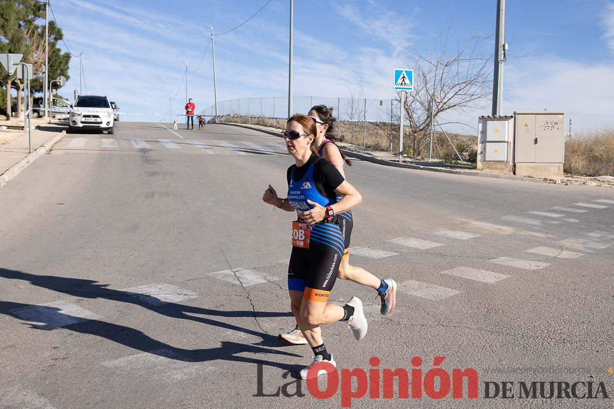 Campeonato Regional de Duatlón por relevos Súper Sprint en Calasparra (carrera a pie)