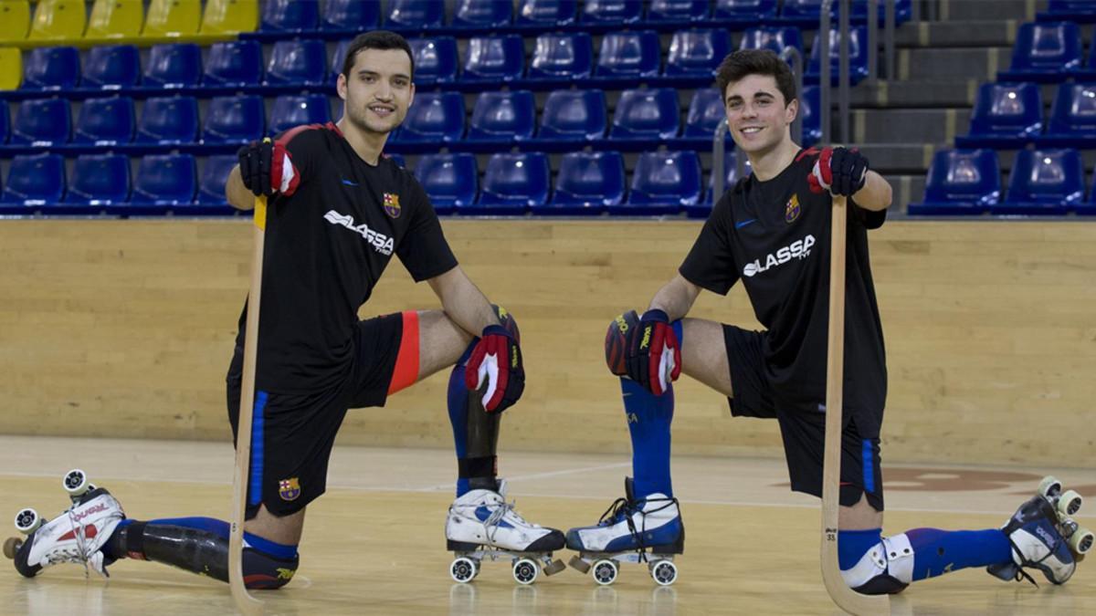 Pau Bargalló fue MVP de la Copa del Rey el año pasado, mientras que Ignacio Alabart debuta con el Barça