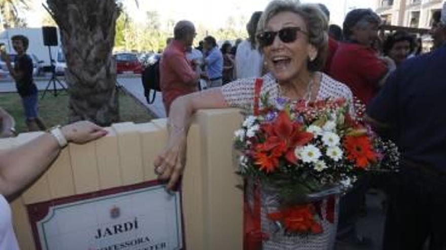 Un merecido homenaje a Margarita Fuster