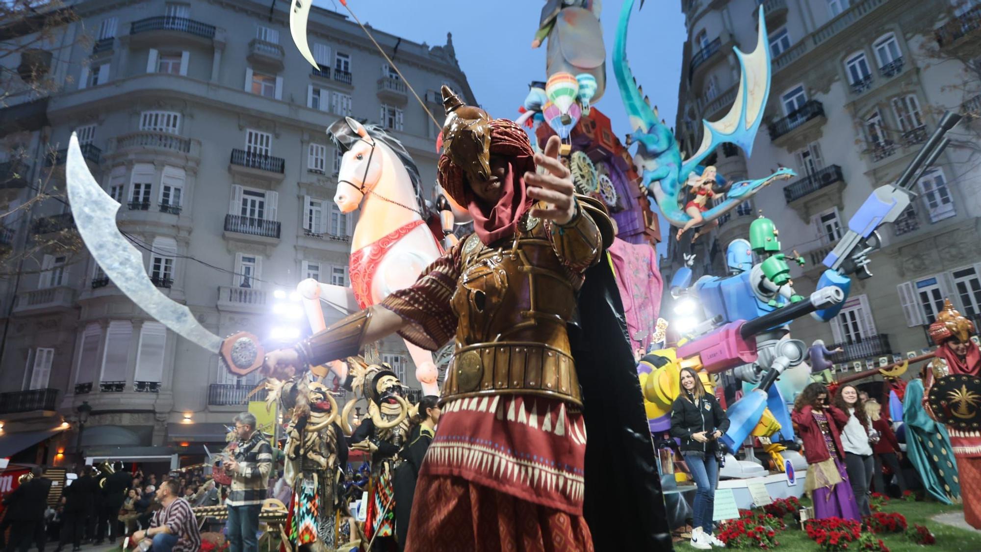 La Gran Parada Mora de la falla Almirante Cadarso, en imágenes