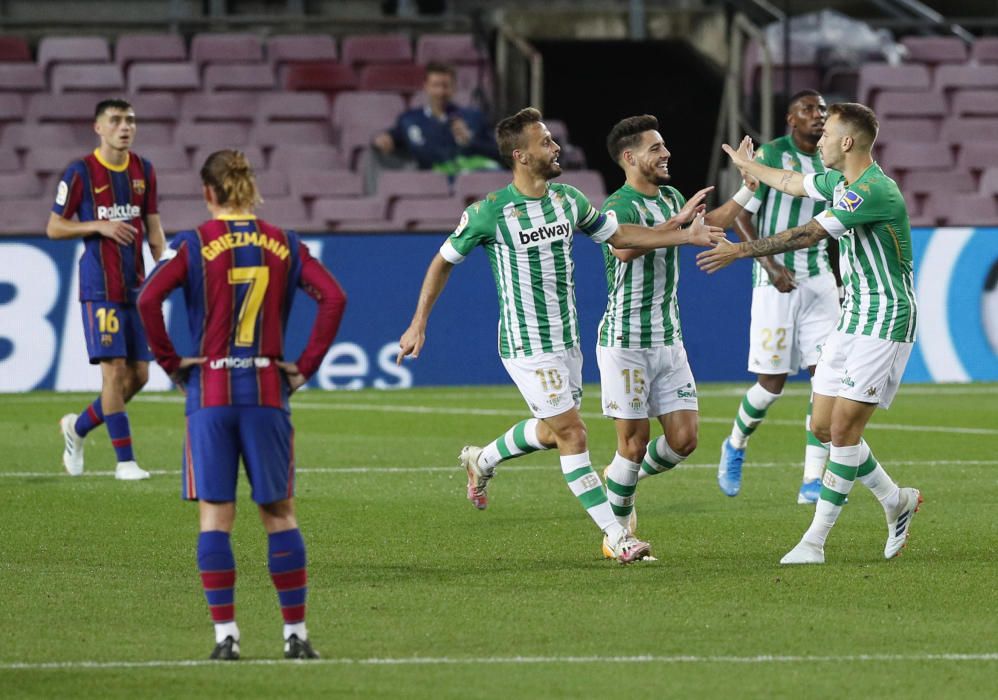 Barça - Betis, en imatges