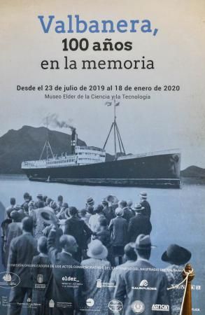 100 años de la salida del Valbanera del Puerto de