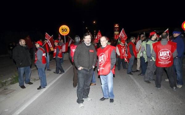 Las imágenes de la jornada de huelga en Zaragoza