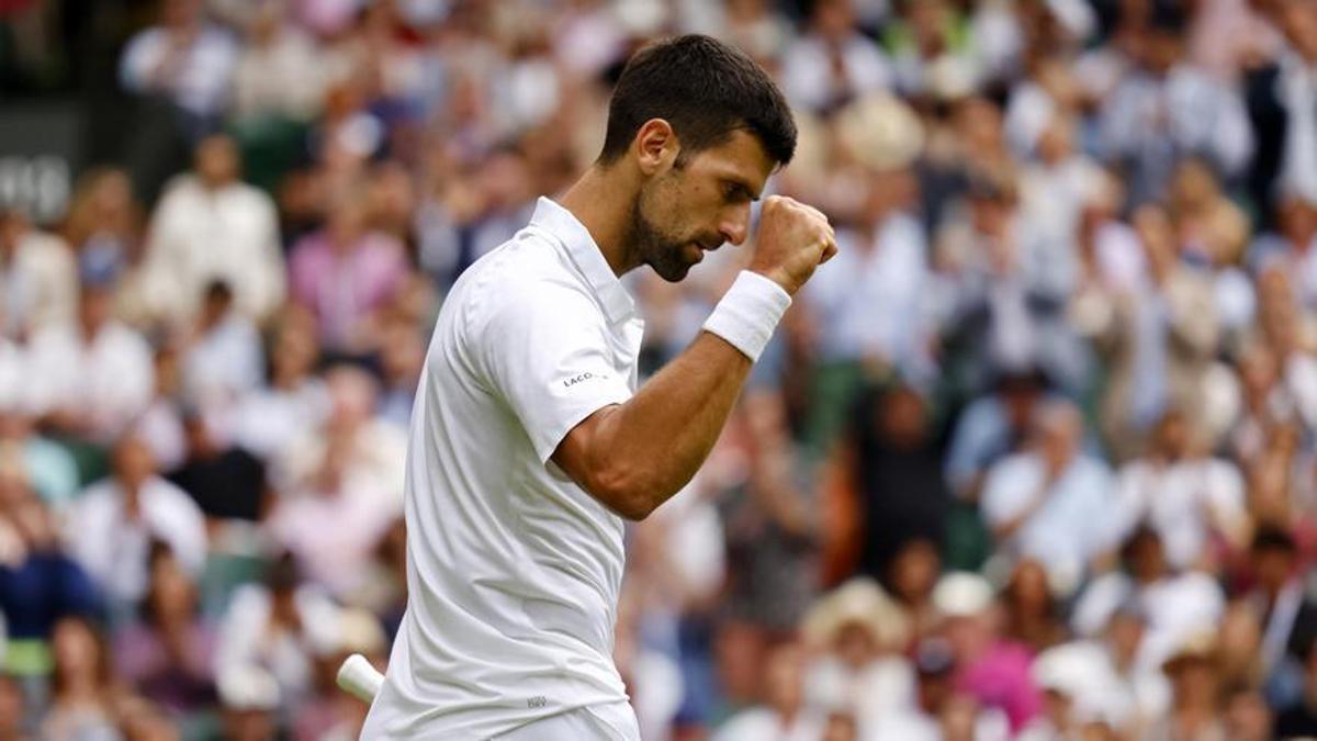 Djokovic, en Wimbledon