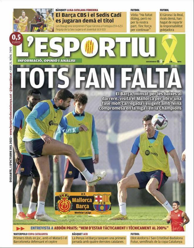 Las portadas de la prensa deportiva de hoy