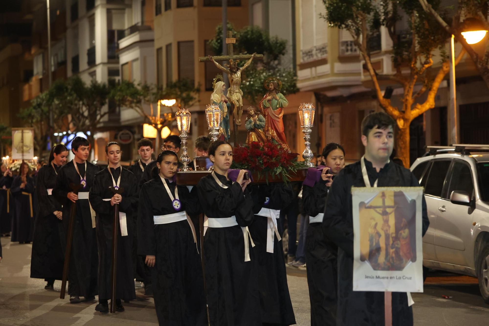 Las imággenes de la procesión infantil y juvenil de Vila-real