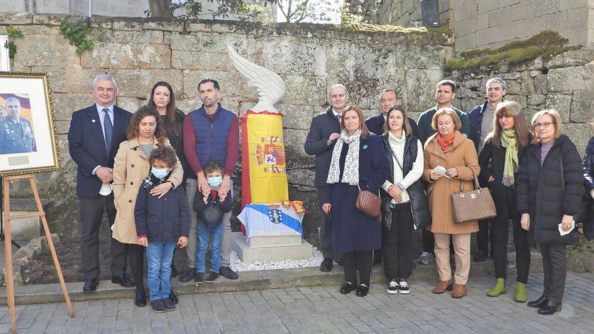 Acto de homenaje en Verín, con José Antonio Alonso en el recuerdo.